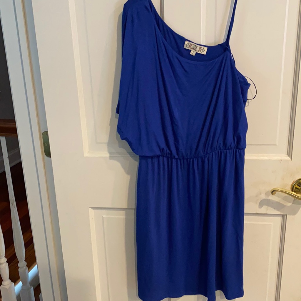 Ladies L Royal Blue Dress